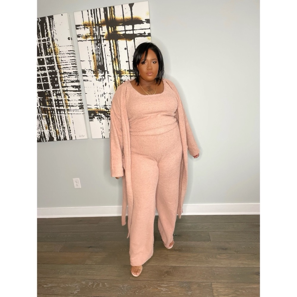 Cozy In Pink 3 Pc Set